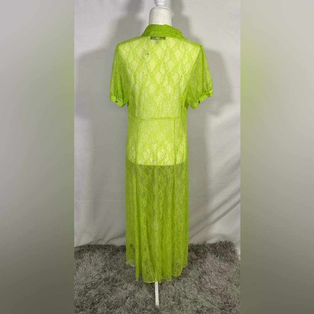 NWOT UO Connie Sheer Lace Midi Dress - Picture 3 of 3